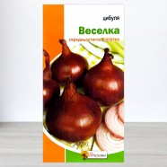 Семена лука красного Веселка, 1г, ТМ Яскрава